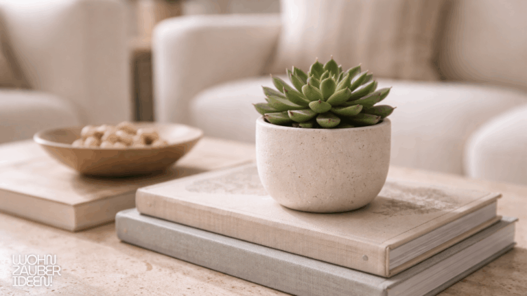Couchtisch Dekorieren mit Pflanzen