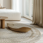 Wohnen mit großen Teppich 1