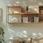 Zimmermit offenem Regal 3