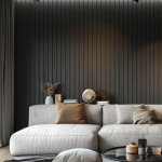 Wohnzimmer mit Akzentwand 2