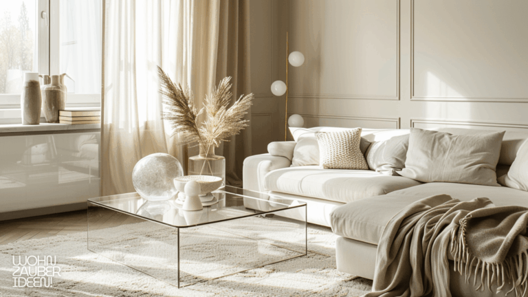 Wohnzimmer mit glaselementen