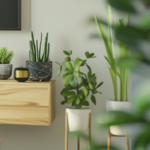 TV Wand Ideen schwebend