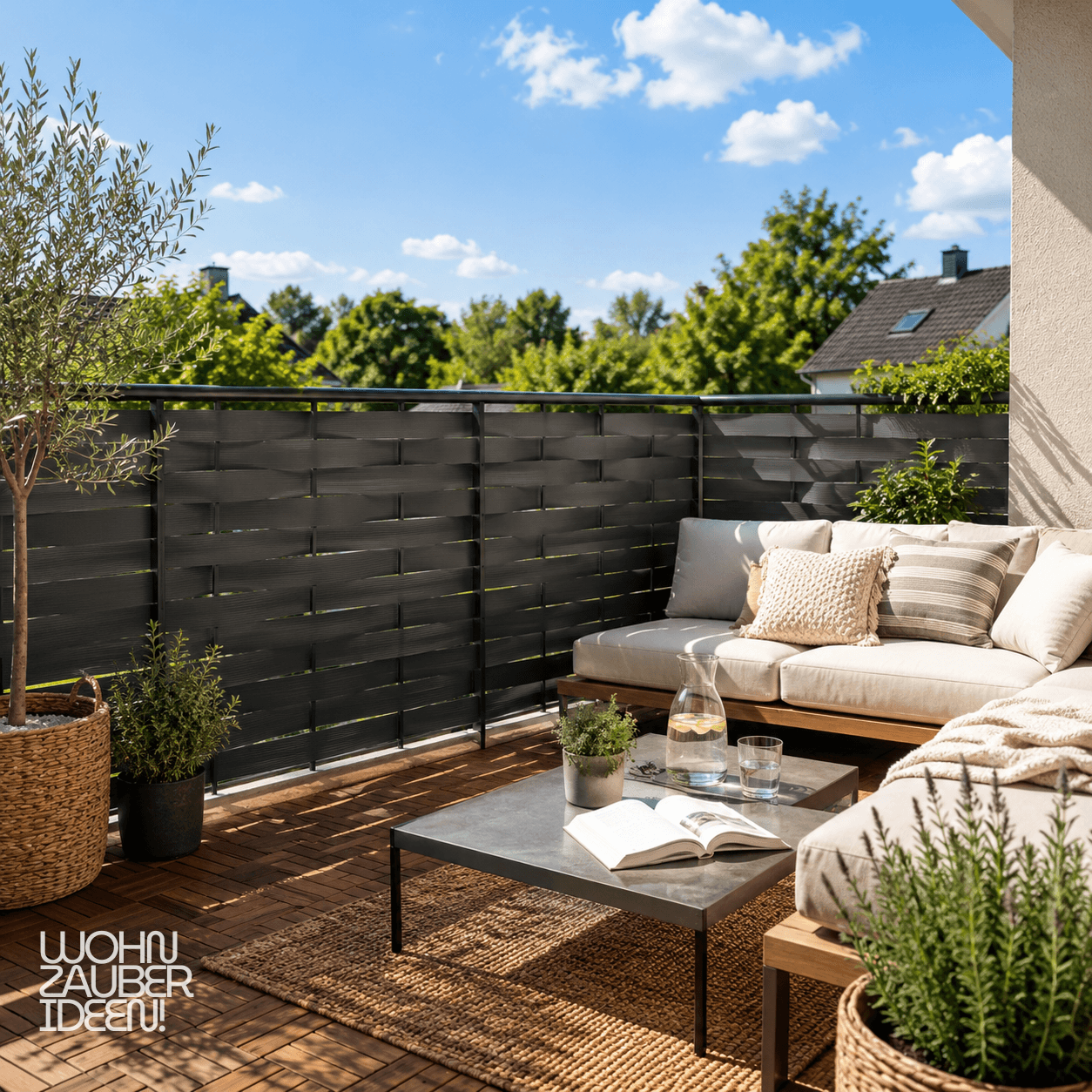 Balkon Sichtschutz Sichtschutzstreifen