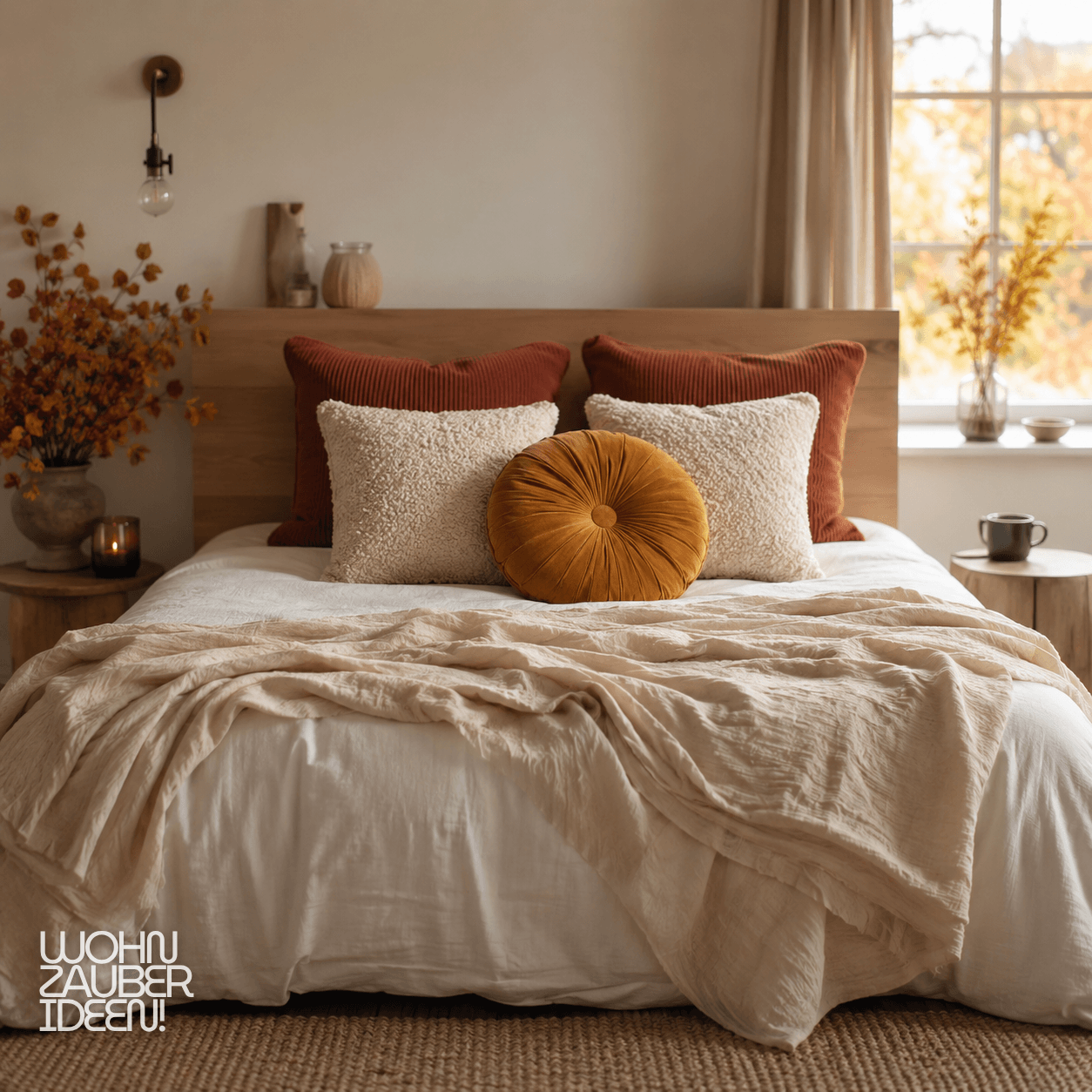 Gemuetliches Schlafzimmer Herbst Ideen Pin 1