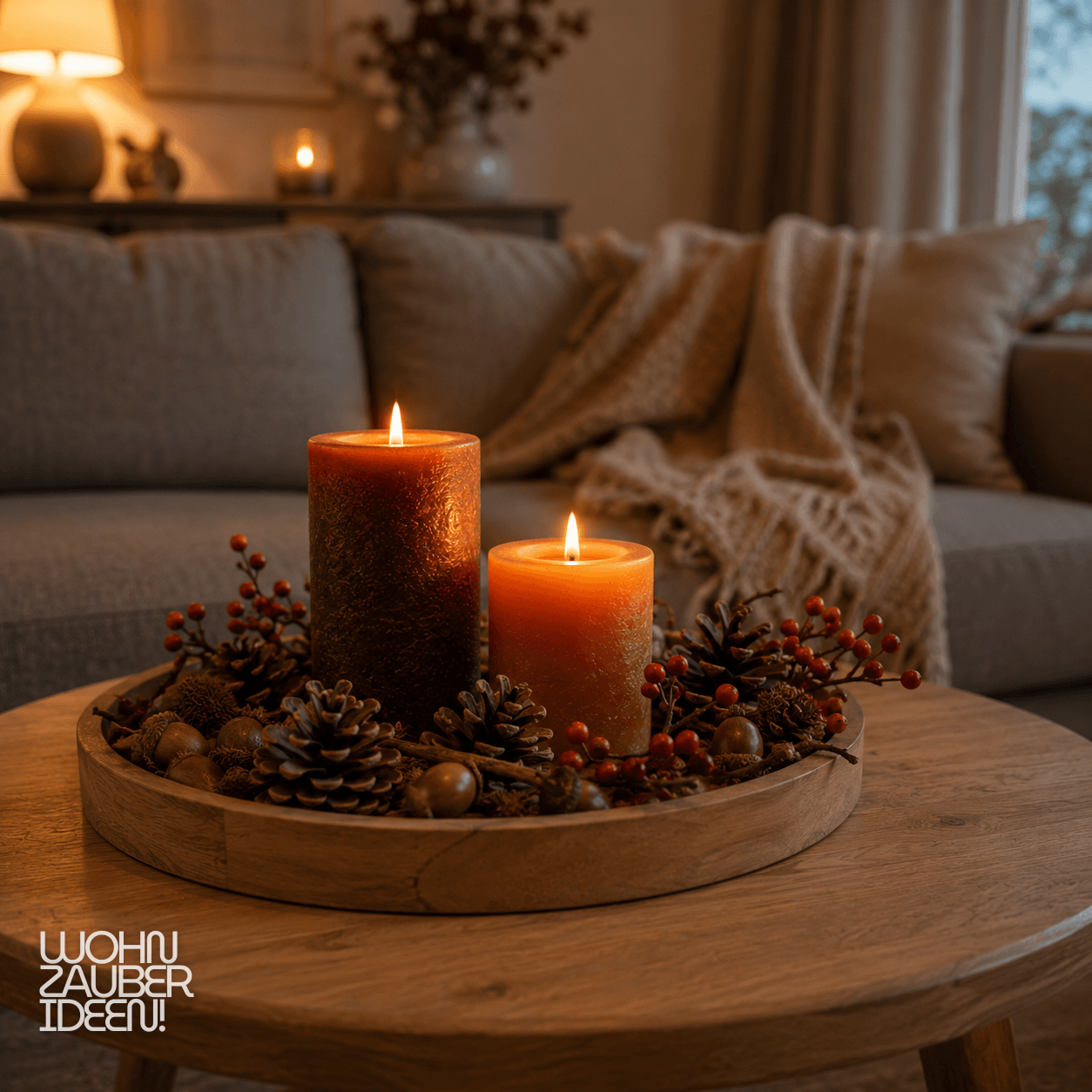 Goldene Kerzenständer als elegante Kerzen Deko Idee